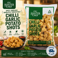 ITC Master Chef Chilli Garlic Potato Shots